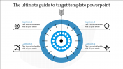 Creative Target Template PowerPoint Presentation-Blue Color