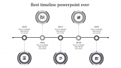 Our Predesigned PowerPoint Timeline Template Presentation