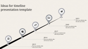 Affordable Timeline Template PPT Slide Design-Five Node