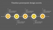 Incredible PowerPoint With Timeline With Circle Design