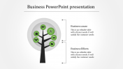 A two noded business powerpoint presentation