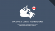 Download Unlimited PowerPoint Canada Map Templates