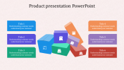 A six noded Product presentation PowerPoint