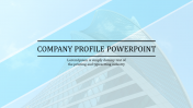 Download our Editable Company Profile PowerPoint Slides