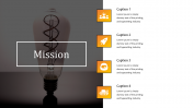Ready To Use Mission Vision PPT Template Slide Designs