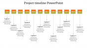 Download prime Project Timeline PowerPoint Template presentation