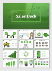 Effective Sales Deck Presentation And Google Slides Themes