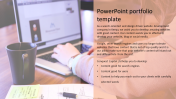 Download the Best PowerPoint Portfolio Template Slides