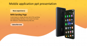 Incredible Mobile Application PPT Presentation Slide Design