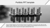 Download Unlimited Portfolio PPT Template Presentation