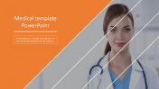 A One Noded Best Medical PowerPoint Templates Presentation