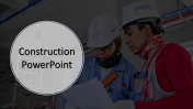 A One Noded Construction PowerPoint Templates Presentation