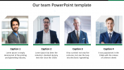 Be Ready to Use Our Team PowerPoint Template Slides