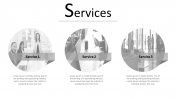 Attractive PowerPoint Service Slide Template Designs