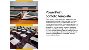 Stunning PowerPoint Portfolio Template Presentation