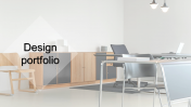 Download our 100% Editable Design Portfolio PPT Slides