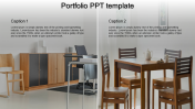 Stunning Portfolio PPT Template Presentation Slides