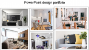 Portfolio Design PowerPoint  Template and Google Slides Themes
