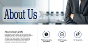 Get Modern About us PowerPoint Template Presentations