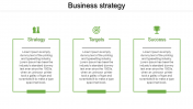 Elegant Business Strategy PPT Template Presentation