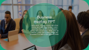 Business Meeting PPT Template and Google Slides Themes