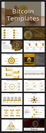 Bitcoin PowerPoint Template Presentation