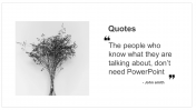 Quote PowerPoint Template and Google Slides Themes