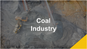 Coal Industry Presentation Template Diagram For You