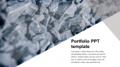 Portfolio PowerPoint Template And Google Slides Themes