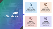 Our Services PPT Template For Presentation Google Slides