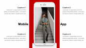 Get Mobile App PowerPoint Presentation Slide Design