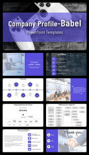 Company Profile PowerPoint and Google Slides Themes