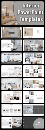 Interior Design PowerPoint Templates and Google Slides