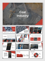Creative Coal Industry Presentation And Google Slides Themes