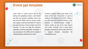 Best Event PPT Template PowerPoint For Presentation