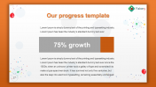 Impressive PowerPoint Progress Template Presentation