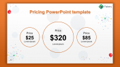 Affordable Pricing PowerPoint Template Presentation