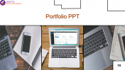 Amazing Portfolio PPT Samples Slide Template Designs