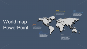 21 Best Map PPT Template Slides