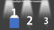 Awesome Spotlight PowerPoint Template Presentation