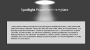 Our Predesigned Spotlight PowerPoint Template & Google Slides