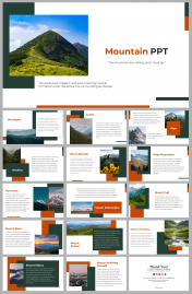 Mountain PowerPoint Template And Google Slides Theme
