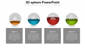 Our Predesigned 3D Sphere PowerPoint Template Presentation