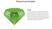 Diamond PPT Template Presentation For Business Slide