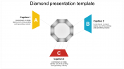 Diamond Presentation Template PowerPoint