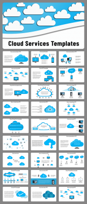 Cloud PowerPoint Presentation Template and Google Slides