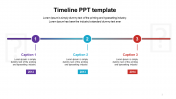 Awesome Timeline PPT Template Slide Designs-3 Node