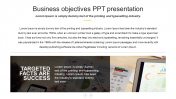Business Objective PPT Presentation Template & Google Slides