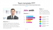Team PowerPoint Template and Google Slides Themes