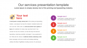 Best Our Services Presentation Template Slide Designs